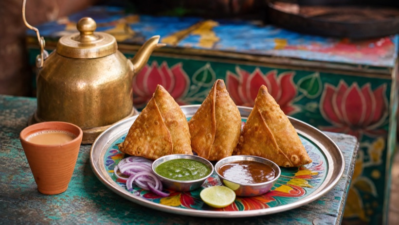 Samosa snack box