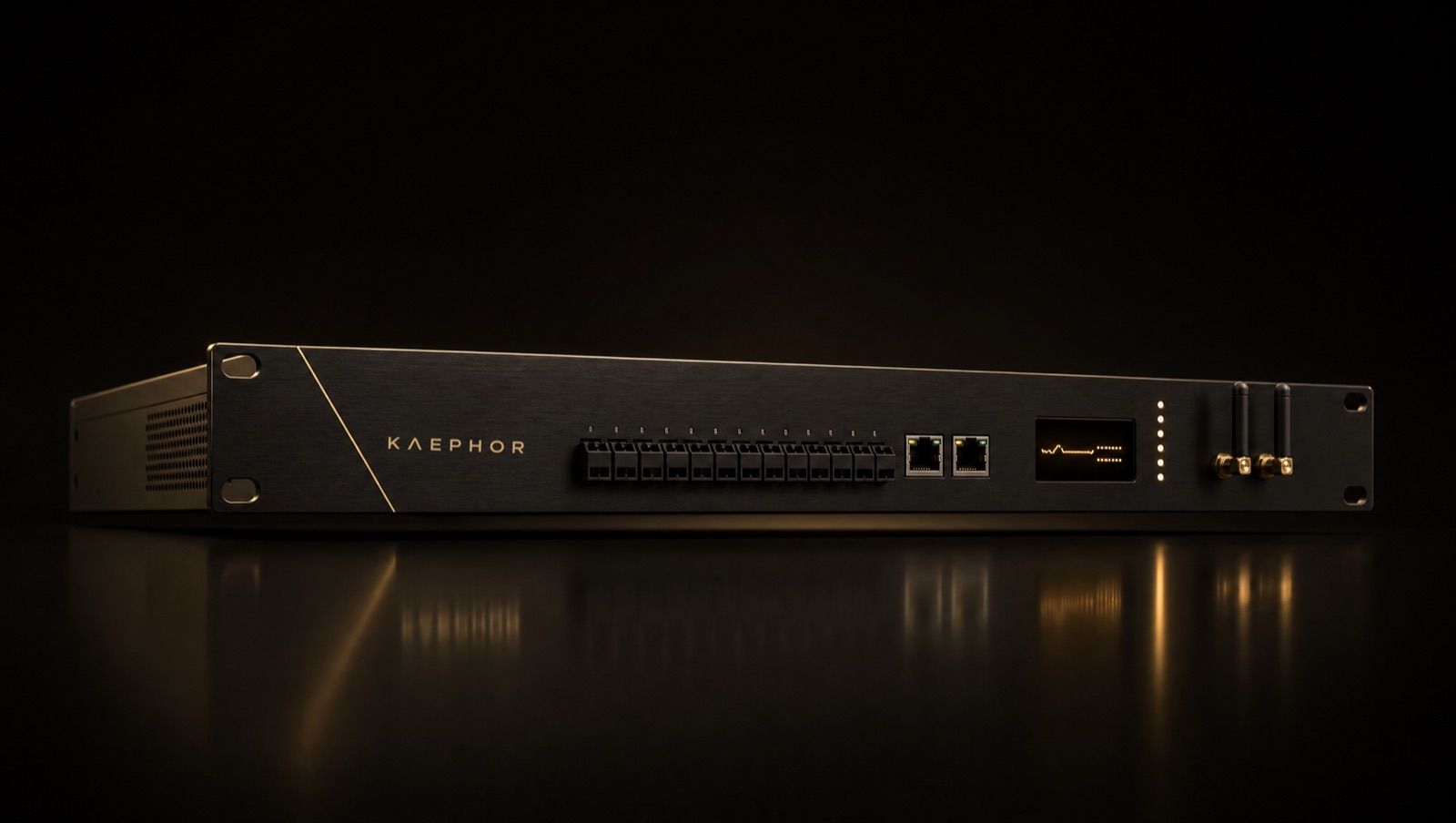 The Kaephor Bridge — a 1U rack-mount protocol gateway
